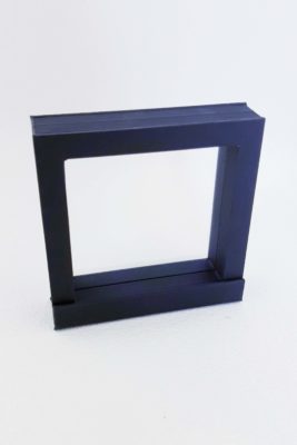 Cadre Ecrin Noir 100×100 mm