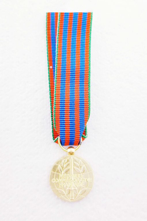 Médaille Commémorative Française miniature MorangeCandas