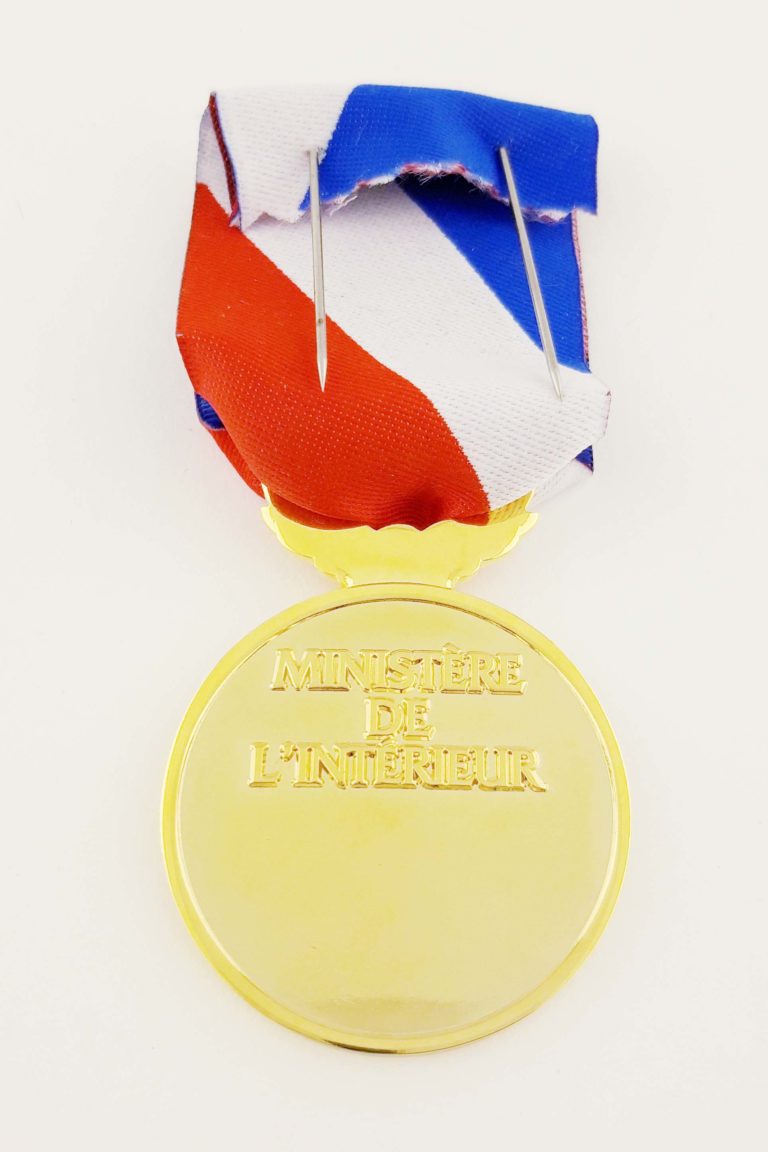 Médaille de la Sécurité Intérieure Or MorangeCandas