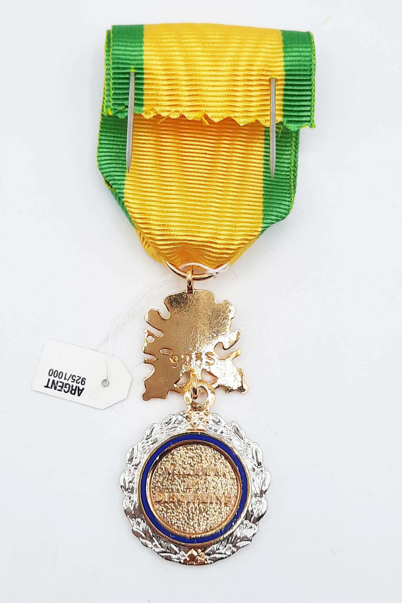Médaille Militaire en argent massif – Morange-Candas