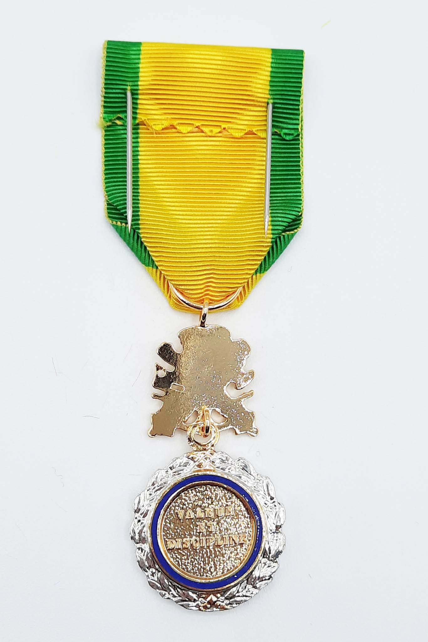 Médaille Militaire en bronze argenté miniature