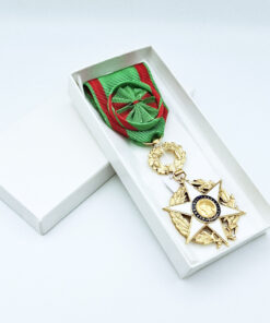 Croix d'Officier Mérite Agricole en argent doré