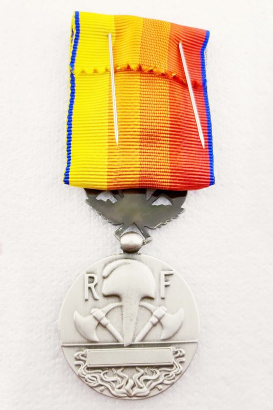 MÉDAILLE EN BRONZE, SAPEURS-POMPIERS DE LA SOMME, MÉDAILLE HONNEUR DES