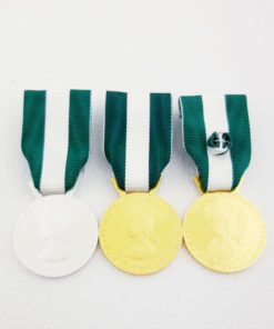 Médaille d'honneur en bronze argenté et doré